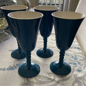 Vintage RARE Porcelin Made In Spain Ceramic Enameled Metal.